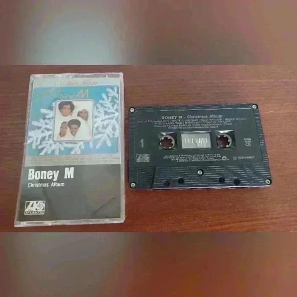 Boney M Christmas Album 1981 Cassette Tape - Picture 1 of 4